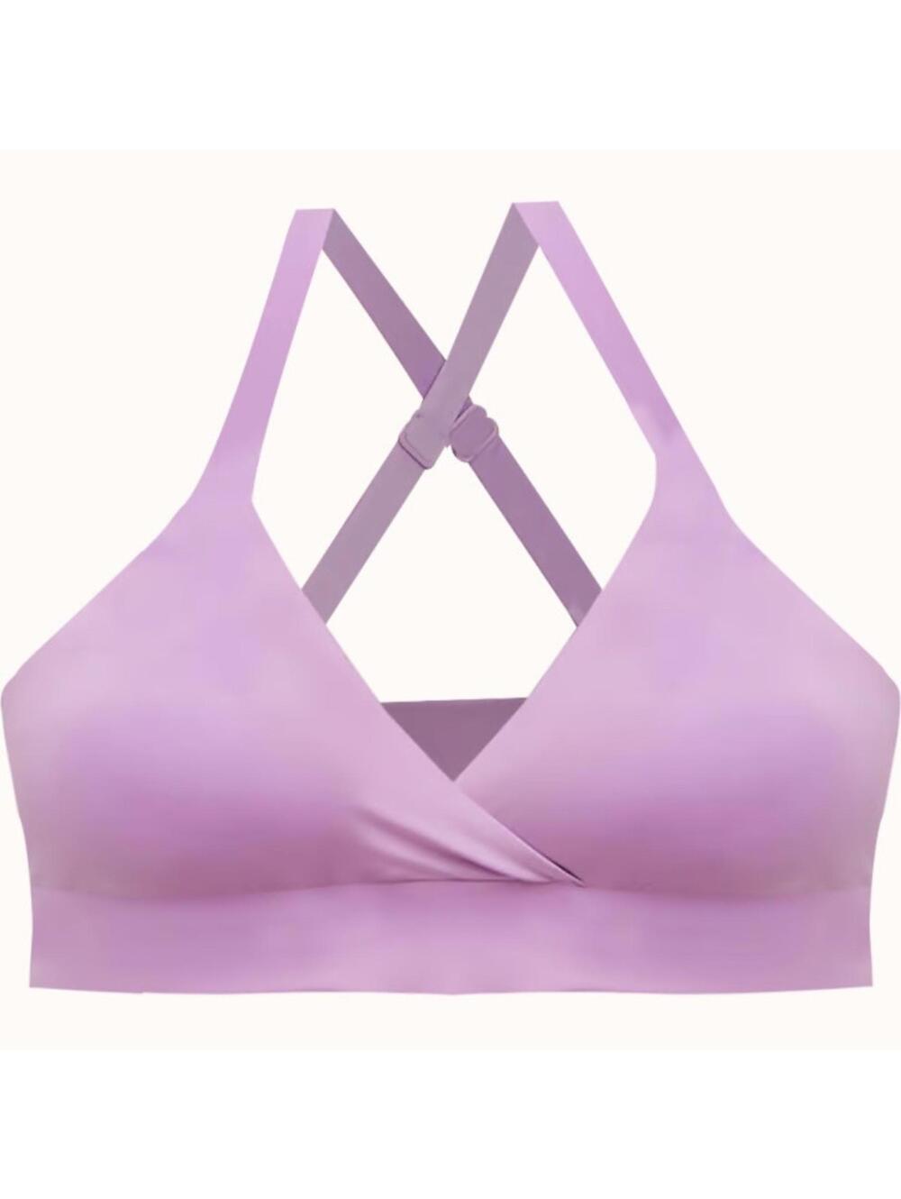 NWT Torrid Cross-Back Bra in Lavender - Size L